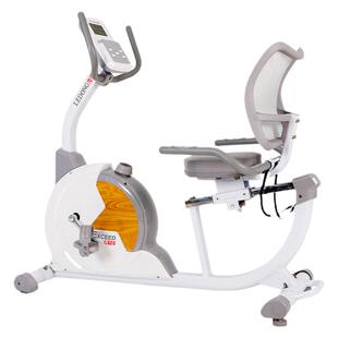 杰森卧式健身车家用动感单车静音老人室内自行车家庭有氧健身器材