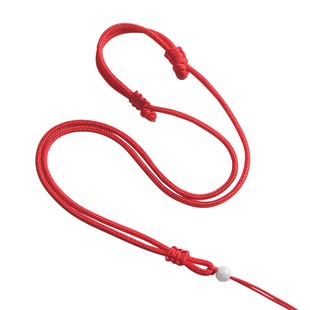 手工编织项链绳翡翠观音佛玉佩玉坠吊坠挂绳儿童宝宝男女红绳挂脖