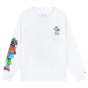 李宁正品运动时尚系列男女同款宽松防泼水防风夹克AJDT741