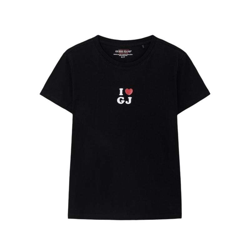 韩国代购26GUESSILove短袖T恤