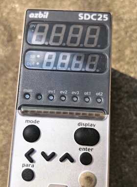山武温控器SDC25，型号C25TC0UA1200，件，—议价