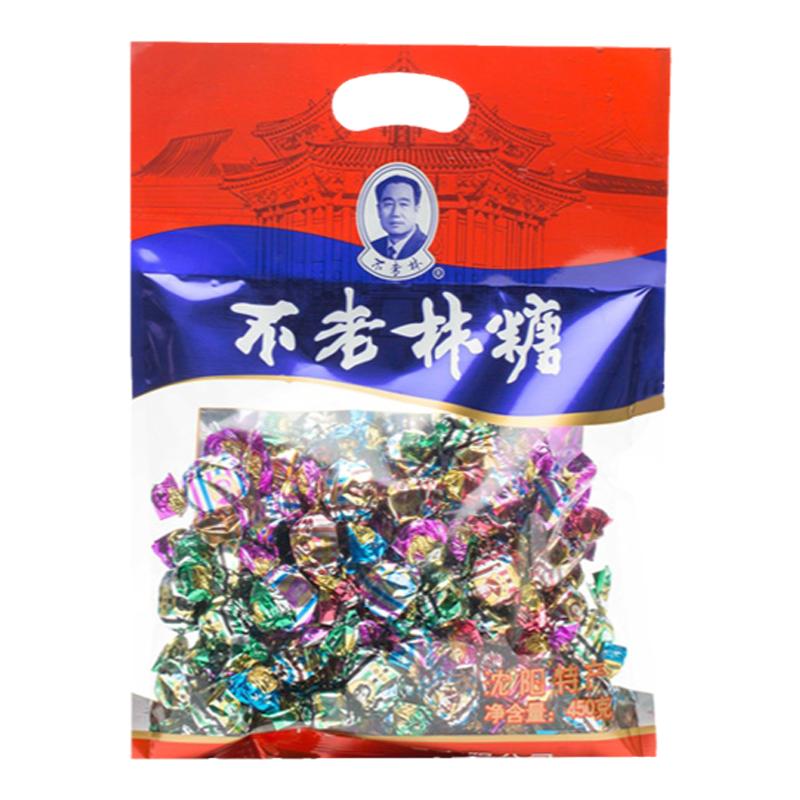 不老林牛轧糖450g礼袋装沈阳特产