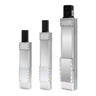 全封闭防尘钢带内嵌式十字丝杆直线滑台模组精密重载型绿牛NN140