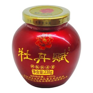 洛阳特产牡丹鲜椒酱古都老酱牡丹赋酱238克灌装沾馍拌面凉拌菜酱