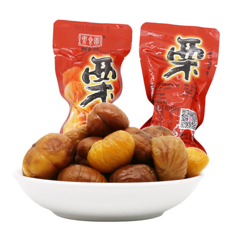 甘栗仁去壳板栗北京特产御食园