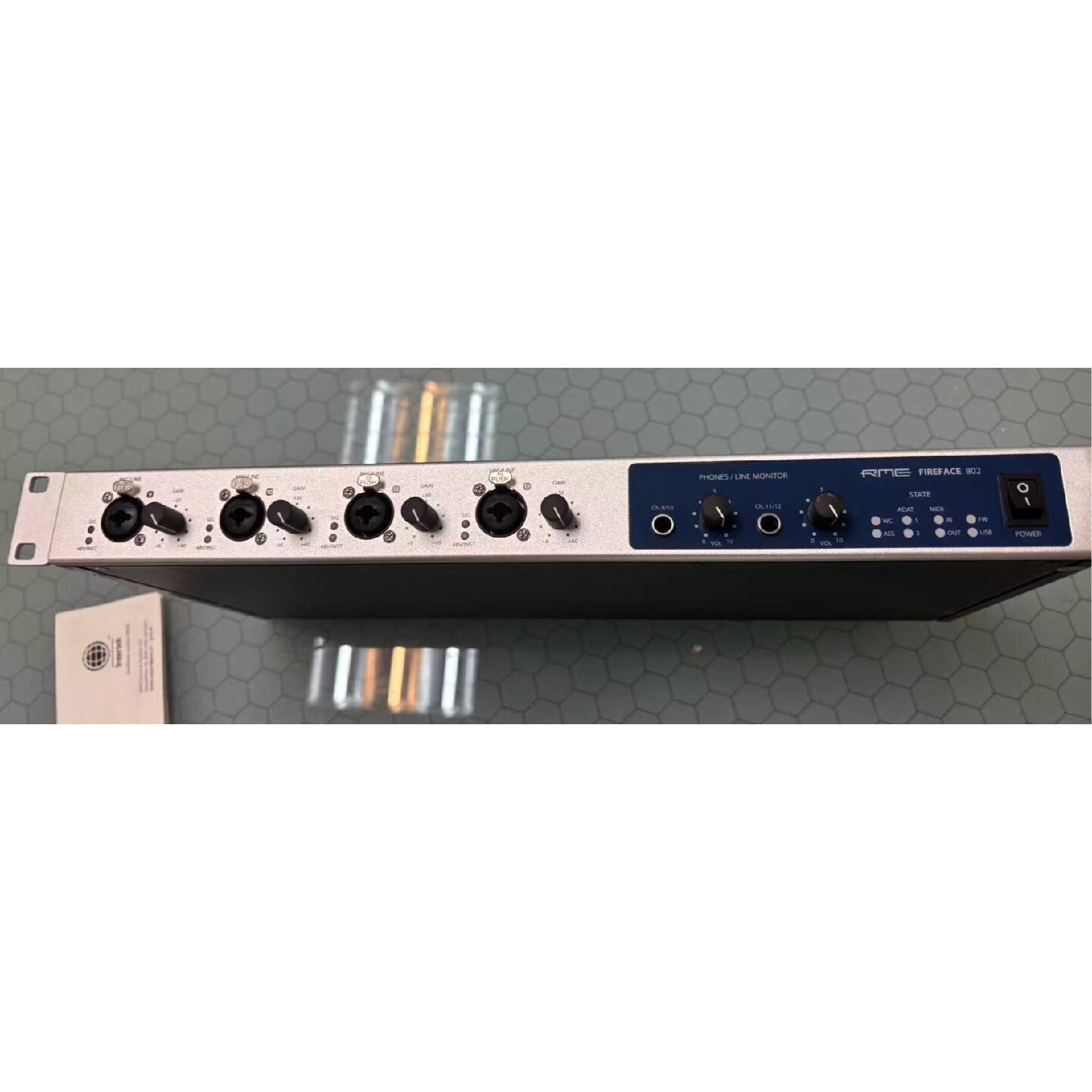 议价RME Fireface 802专业声卡 棚级别 30进