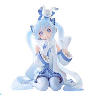 哔哩哔哩现货FuRyu泡面压 VOCALOID 初音未来 雪未来10th景品手办