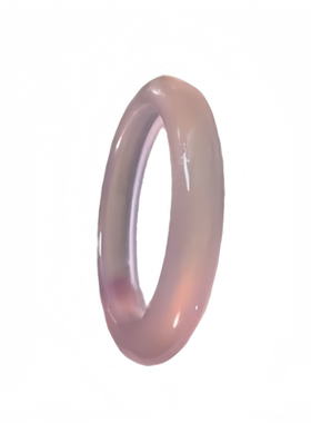 紫梦氤氲冰种紫罗兰玉髓手镯