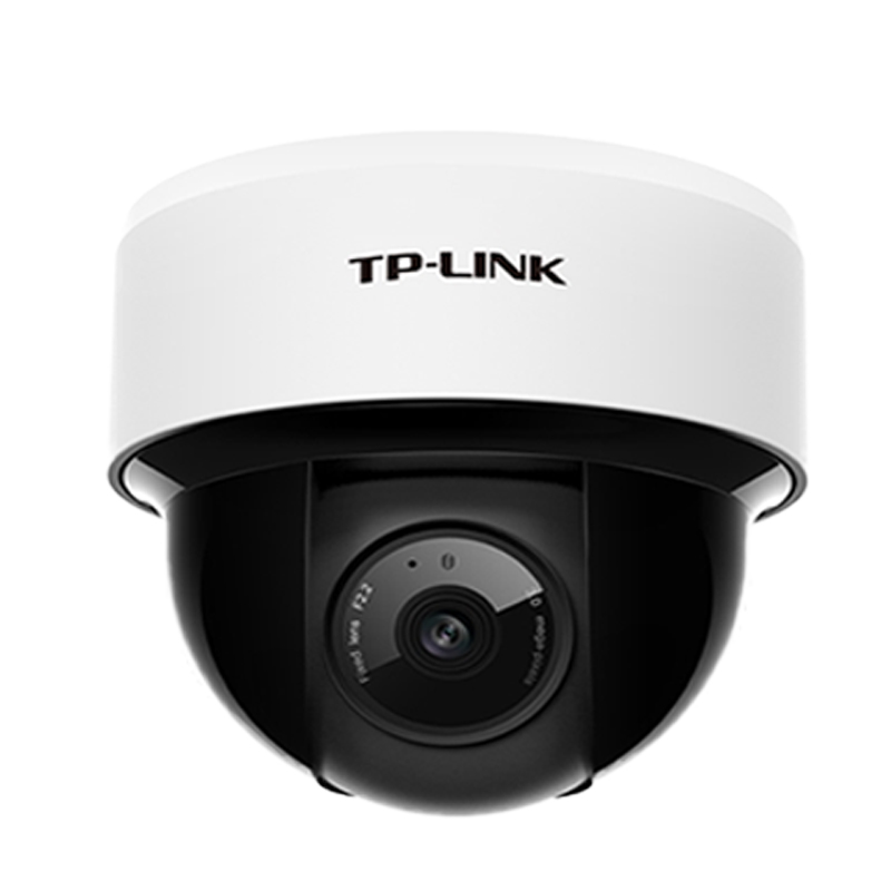 TP-LINK家用商用监控器摄像头360度全景tplink智能网络摄像机43KP