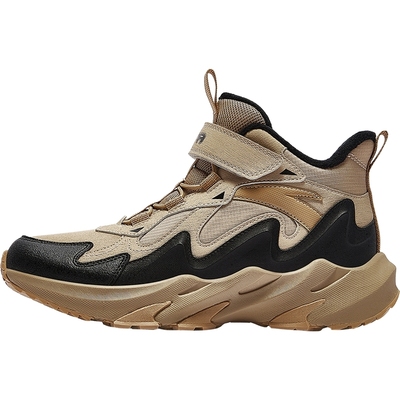 安踏儿童二棉鞋加绒男童女童保暖防滑户外中大童运动鞋25冬季新款