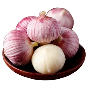 云南紫皮独头蒜5斤新鲜农家大蒜头干蒜独蒜鲜蒜特大果批发农家蒜