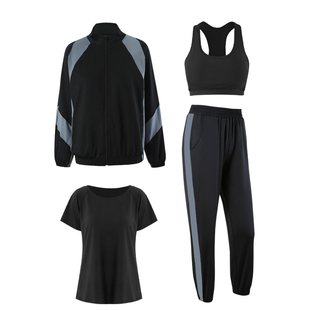 ICIB运动套装女跑步春秋2026新款速干大码胖mm晨跑健身服瑜伽服