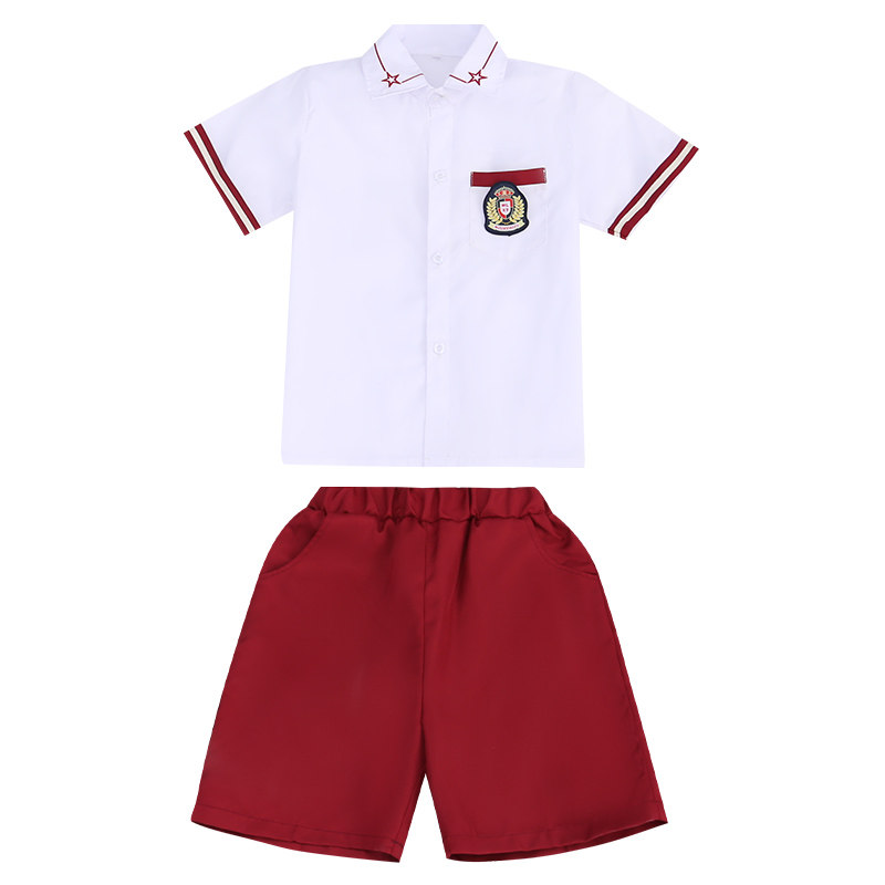 幼儿园园服夏装英伦学院风儿童大班合唱班服套装毕业照小学生校服