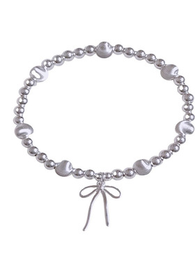 足银高级设计感清冷感小众不掉色