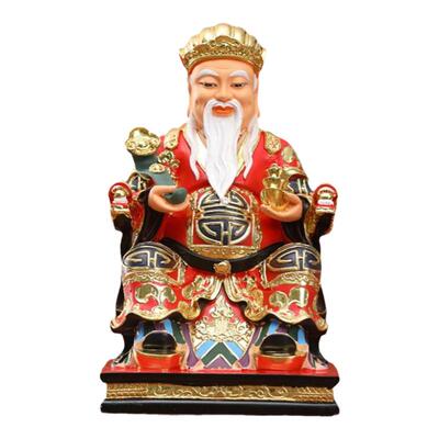 土地公像供奉家用镇宅土地婆神像