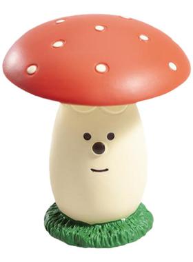 日本蘑菇森林装饰场景缩微摆件