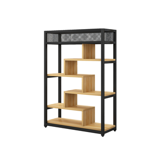 办公室隔断置物架书架餐饮铁艺屏风落地玄关装饰柜展示架绿植花架