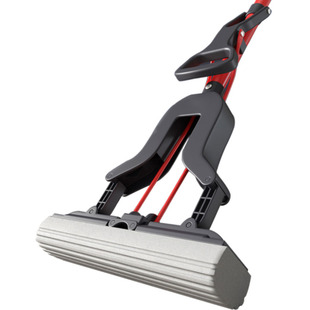 微力达吸水海绵对折拖把家用胶棉一拖净拖把免手洗挤水拖布懒人