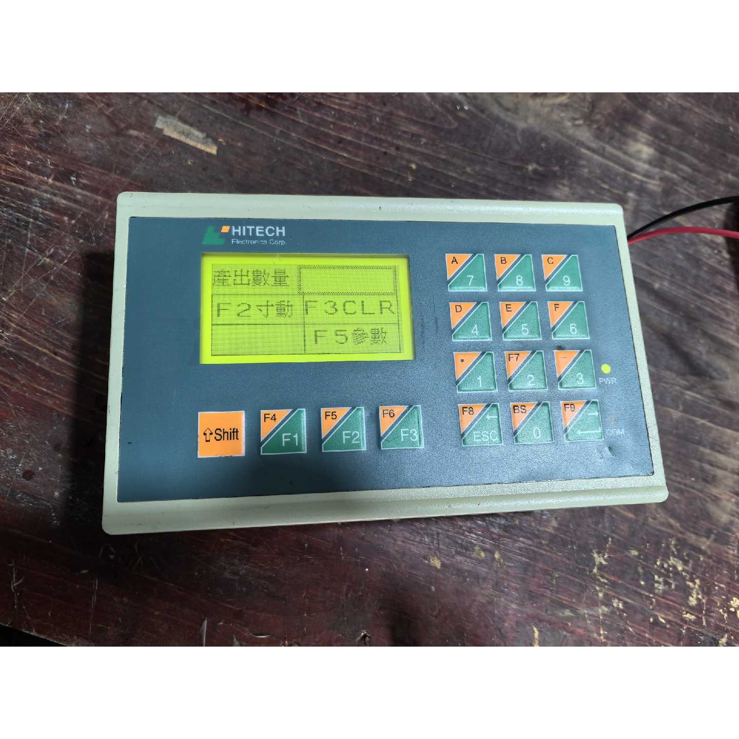 议价海泰克文本显示器 PWS500S-LED 二手拆机 实物拍摄