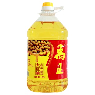 禹王非转基因大豆油精炼一级大豆油食用油炒菜烹饪家用商用植物油