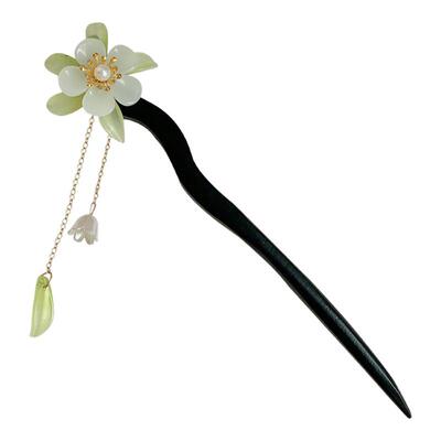 古风汉服发饰女新中式盘发发簪步摇簪子头饰高级感流苏发钗子