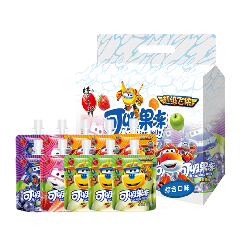 蜡笔小新可吸果冻680g