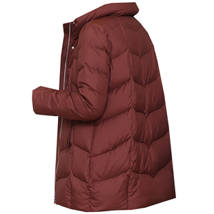 立领加厚羽绒服女中长款2025冬高端品牌小个子妈妈装显瘦保暖外套