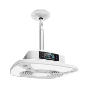 棋牌室直排吸烟灯空气净化器升降吊灯全自动麻将房馆桌外排抽烟机