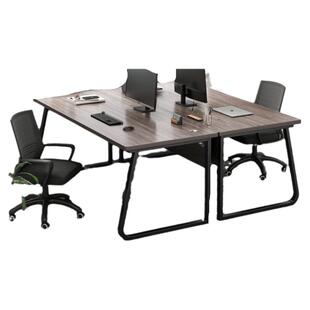 职员办公桌椅组合四六人位办公室电脑桌双人工位现代简约桌子书桌
