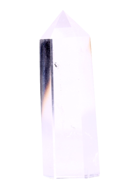 天然白水晶晶柱一物一图