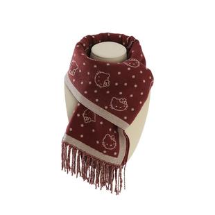 儿童围巾秋冬季女孩外出保暖围脖韩版加厚女宝宝护颈防风羊绒长巾