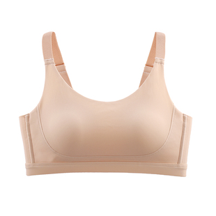 青少年运动防震内衣少女孩初高中大学生大码文胸抹胸罩18岁固定杯