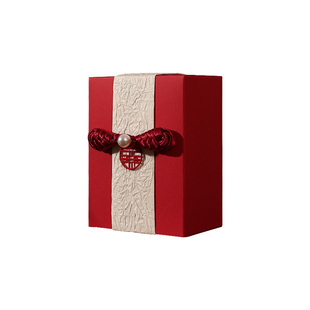 结婚喜糖盒2025新款中式糖果包装盒婚礼高级感喜糖盒子礼盒空盒