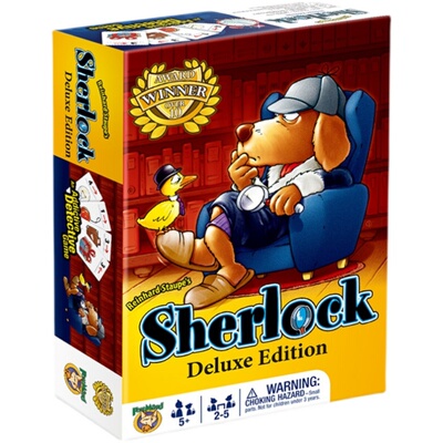 桌游卡牌玩具小侦探5岁儿童益智