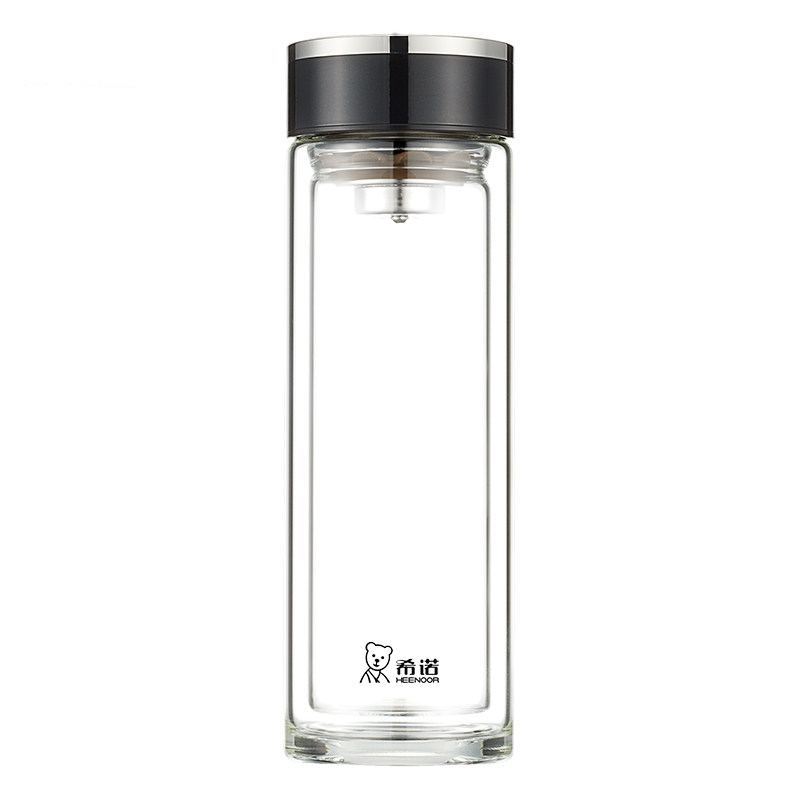 希诺玻璃杯办公泡茶杯