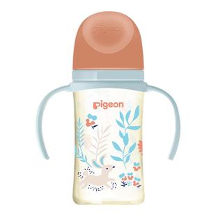 贝亲新生儿奶瓶婴儿第三代宽口径防胀气吸管PPSU/玻璃奶瓶330ml