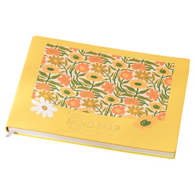 糯米手感柔皮B5思维导图笔记本子