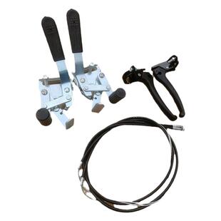 轮椅刹车配件手刹车制动器驻车手闸刹车线总成老年车零件轮子刹车