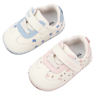 童泰儿童鞋春秋休闲鞋男女宝宝鞋软底步前鞋可爱婴儿学步室内鞋