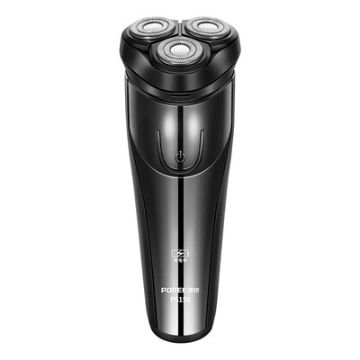 博锐三刀头电动剃须刀男士可水洗智能防夹须刮胡刀正品智能剃须刀