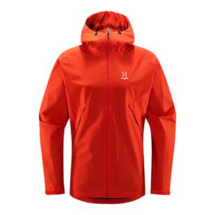 Haglöfs火柴棍Husk Jacket 男子户外运动防水透气硬壳夹克冲锋衣