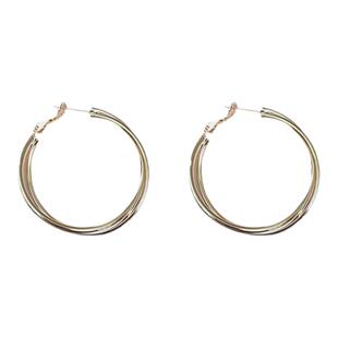 《旋转餐厅》仲夏夜之梦简约素圈耳环小众设计感高级小巧耳饰耳钉