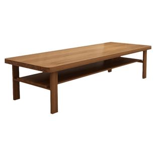 实木大书桌椅组合现代简约家用学习桌多人图书馆阅读桌工作台长桌