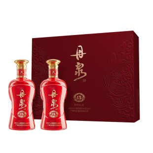 【官方专卖】丹泉酒 洞藏15礼盒装 酱香型白酒53度500mL*2瓶 送礼