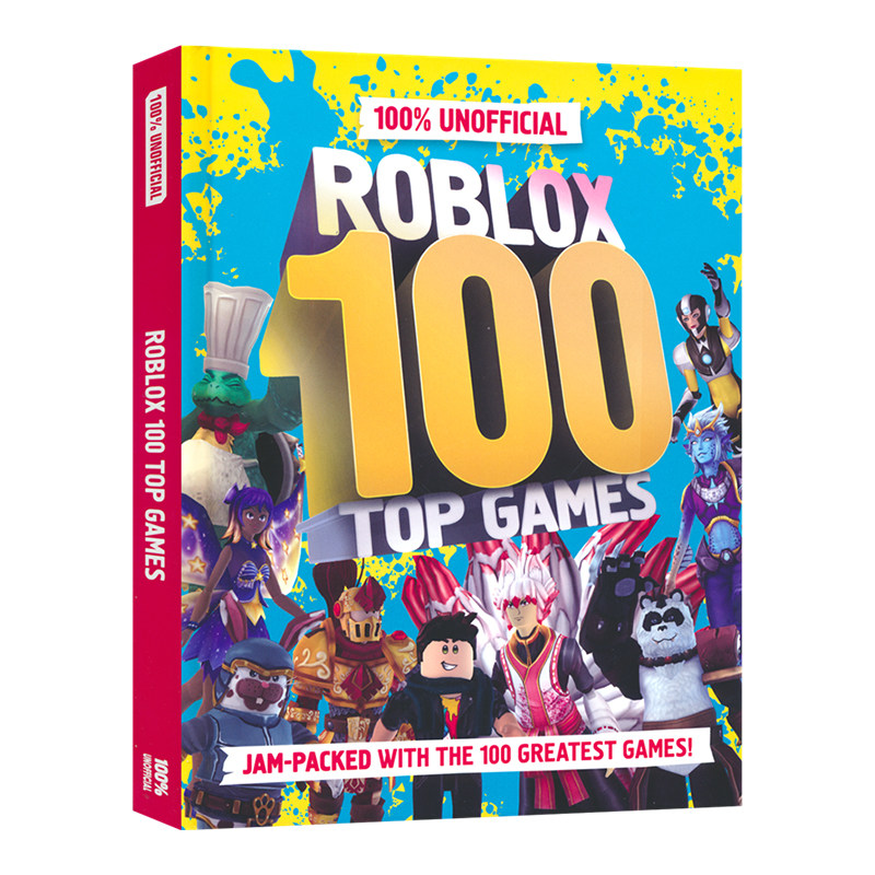 100% Unofficial Roblox 100 Top Games 非官方的Roblox指南 100个热门游戏 创意游戏终极指南  英文原版进口图书
