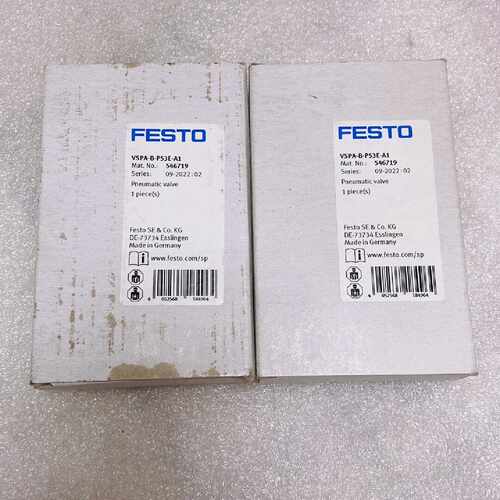 询价-FESTO费斯托VSPA-B-P53E-A1三位五通中泄式气