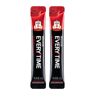 新包装正官庄Everytime30%红参液含量人参高丽参浓缩液正品