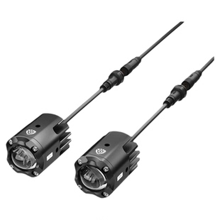 未来之眼F150S迷你款隐藏式摩托车LED射灯电动车远近光切线铺路灯