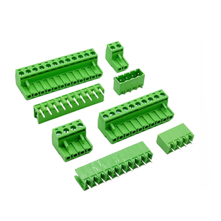 插拔式接线端子DG/KF2EDG-5.08-2P-16P 直/弯针 整套铜脚开口封口