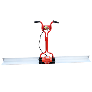 混凝土电动振平尺220v水泥地振动平板地面振平器路面找平机整平尺